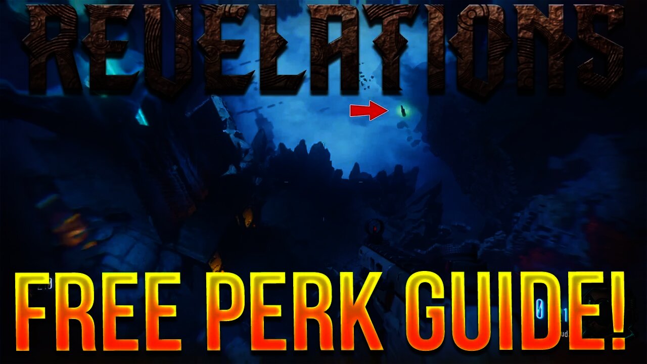 BLACK OPS 3 ZOMBIES "REVELATIONS" - FREE PERK TUTORIAL! SECRET WALL RUN EASTER EGG!