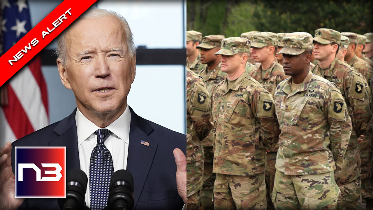 NOT GOOD: Biden COMPROMISES Military and National Security Days After Banging the War Drums