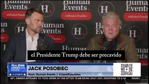 Steve Bannon Habla sobre trump (español)