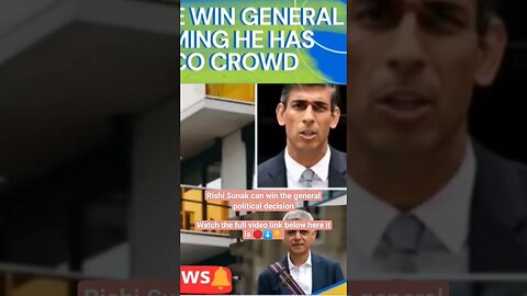 Rishi Sunak can win the general political decision