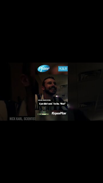 Pfizer Scientist Admits Covid Jabs Don't Always Work