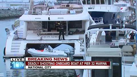 Deadly shooting reported on yacht at National City pier