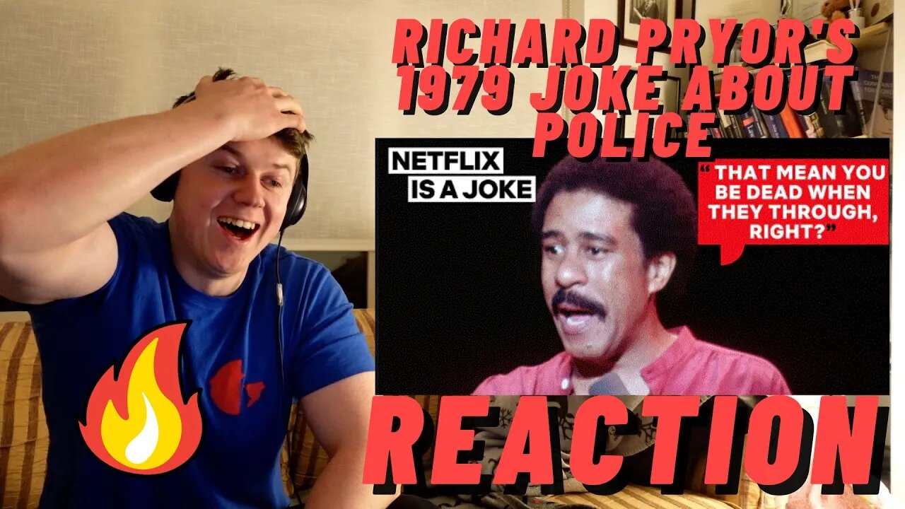 Richard Pryor's 1979 Joke About Police Still Applies | Netflix Is A Joke ((IRISH MAN REACTION!!))