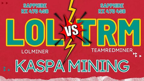 LOL vs. TRM Mining Kaspa #crypto #kaspa