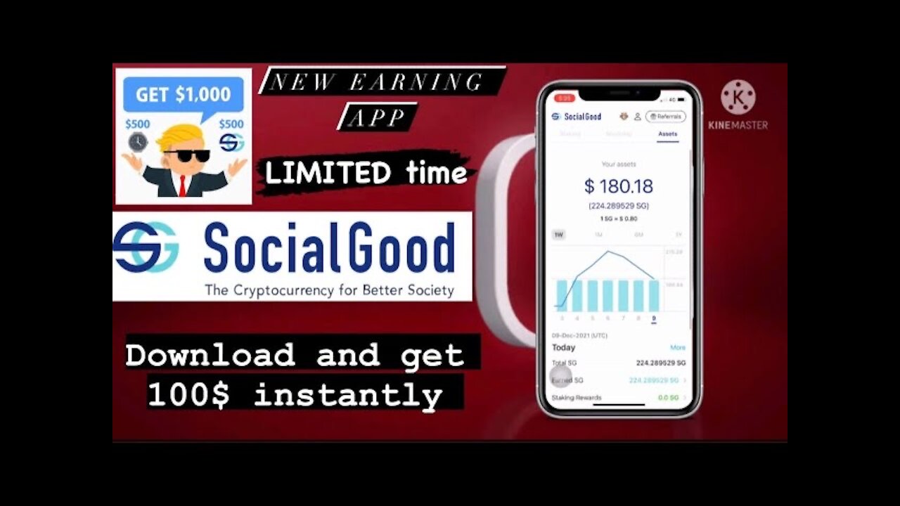 Socialgood earning app newly launched