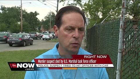 Member of US Marshals Service involved in shooting while serving warrant on Cleveland's east side