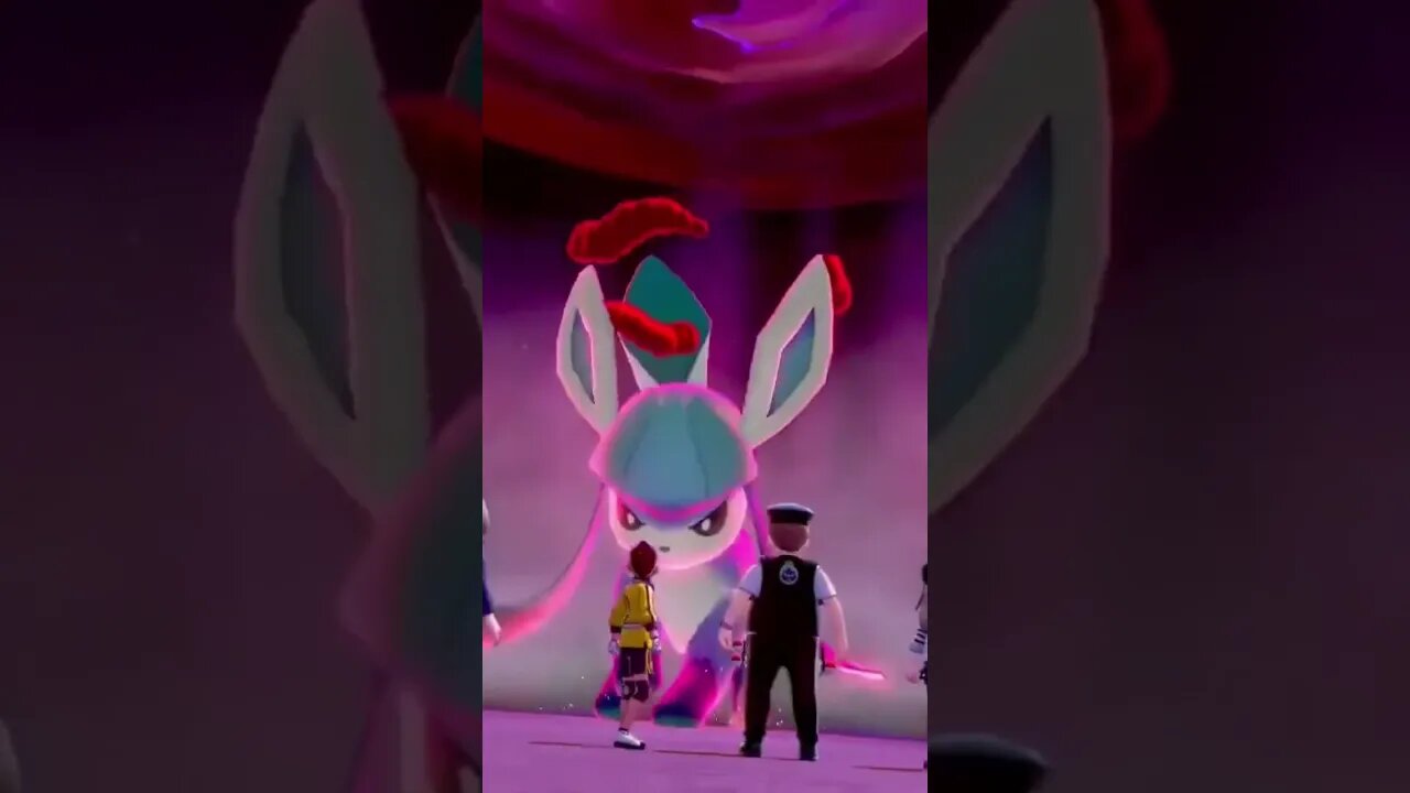 Pokémon Sword - Dynamax Glaceon