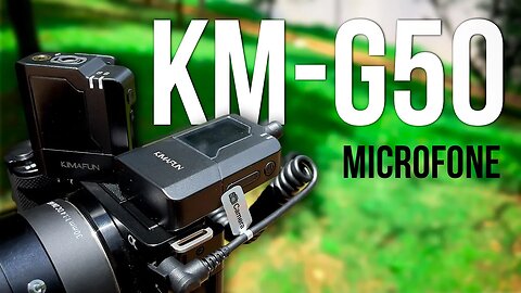 Microfone Kimafun KM-G50 | Concorrente DIRETO dos DJI e Rode!