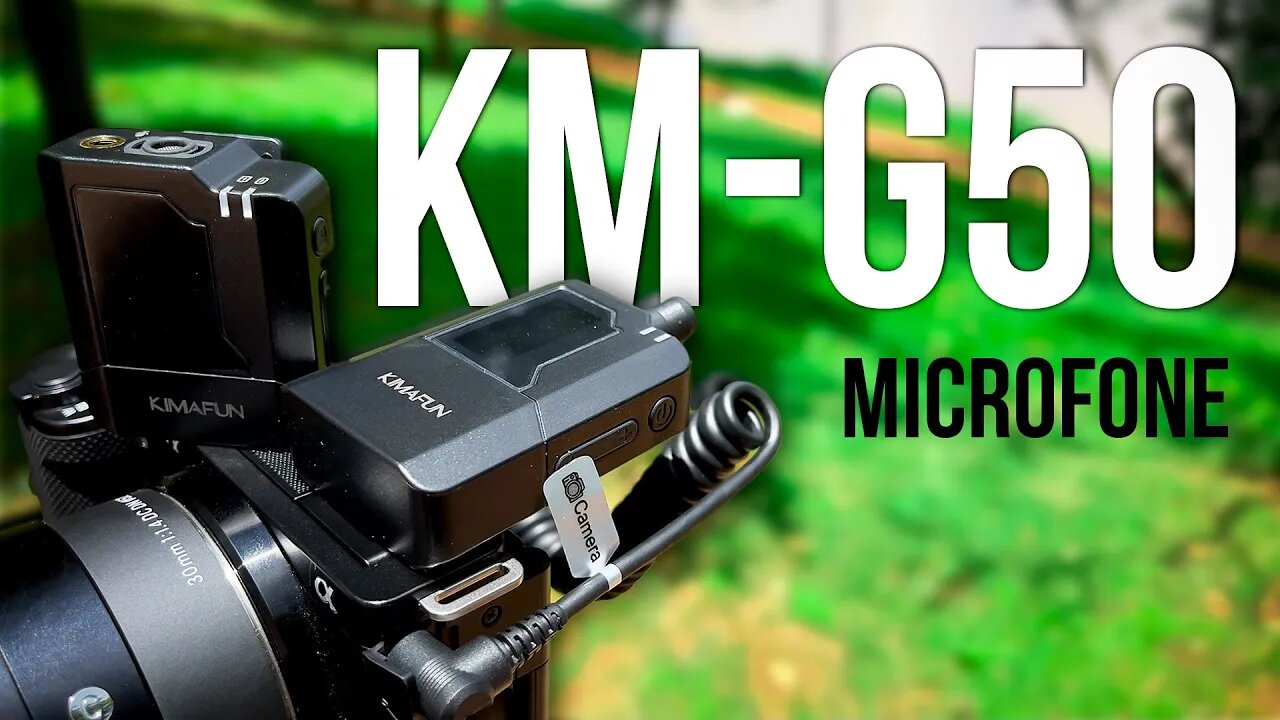 Microfone Kimafun KM-G50 | Concorrente DIRETO dos DJI e Rode!