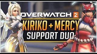 MOST INSANE OVERWATCH 2 RANKED GAME!(Mercy x Kiriko)