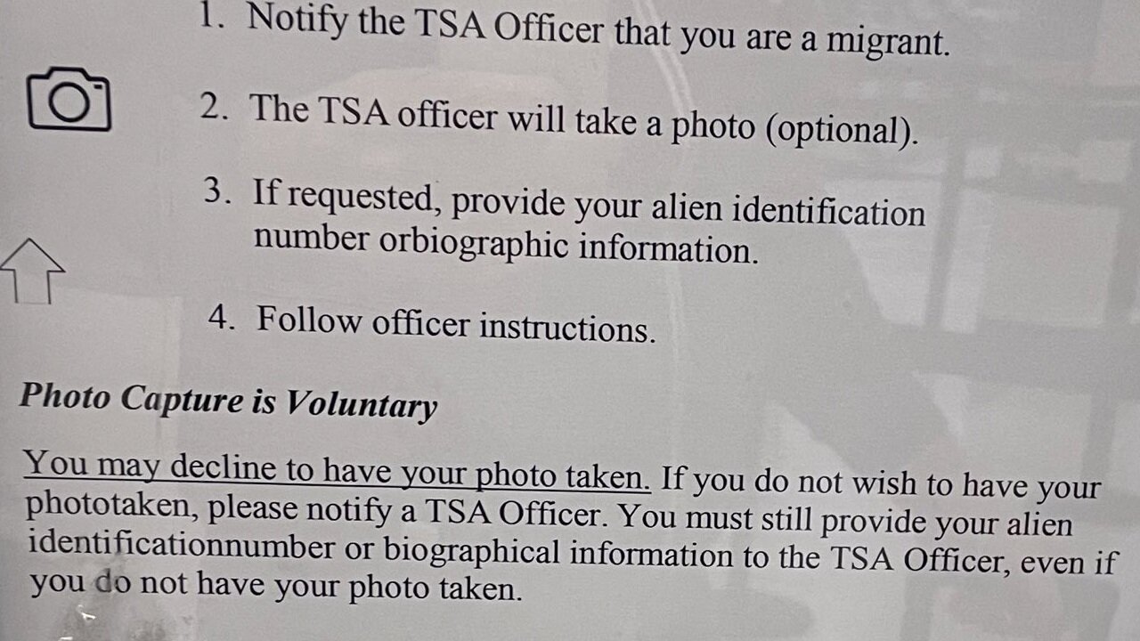 Illegals Can Opt Out Of Having Photo Taken By Airport TSA: Ditching…Ripping, & Burning IDs At Border