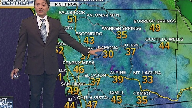Robert's forecast for December 3, 2016