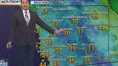 Robert's forecast for December 3, 2016