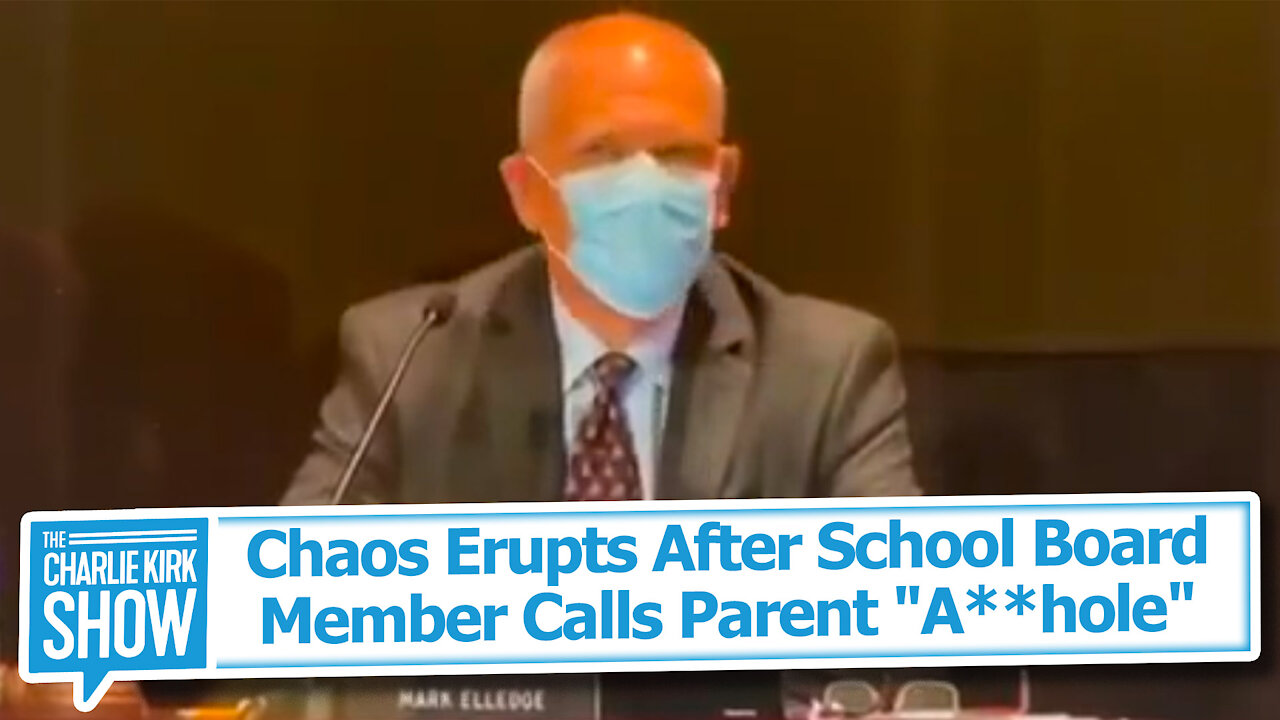 Chaos Erupts After School Board Member Calls Parent "A**hole"