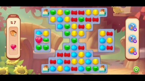 Playrix Homescapes Gameplay Walkthrough Level 8687