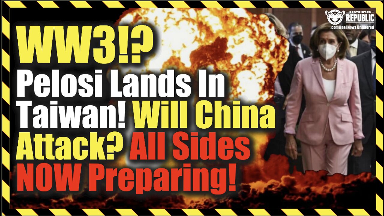 WW3? Pelosi Lands In Taiwan!! Will China Attack? All Sides Preparing!