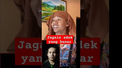 cara jagain Adek 🤣 #reaction #lucu #ngakak