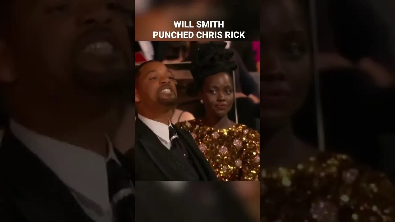 WILL SMITH PUNCHED CHRIS ROCK AT THE OSCARS 🤯 #shorts