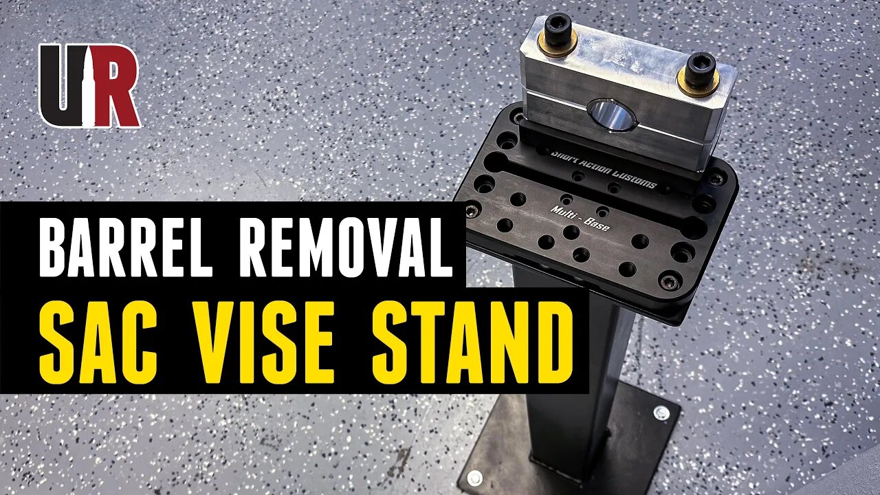 Removing a Rifle Barrel The Easy Way (SAC Bravo and Vise Stand Demo)