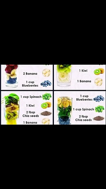 Best fruits combination for smoothies | Homemade drinks to lose belly fat recipe #shorts