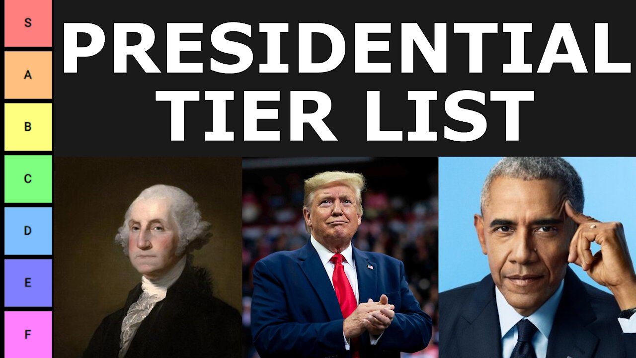 U.S. Presidential Rankings Tier List (REP Edition)