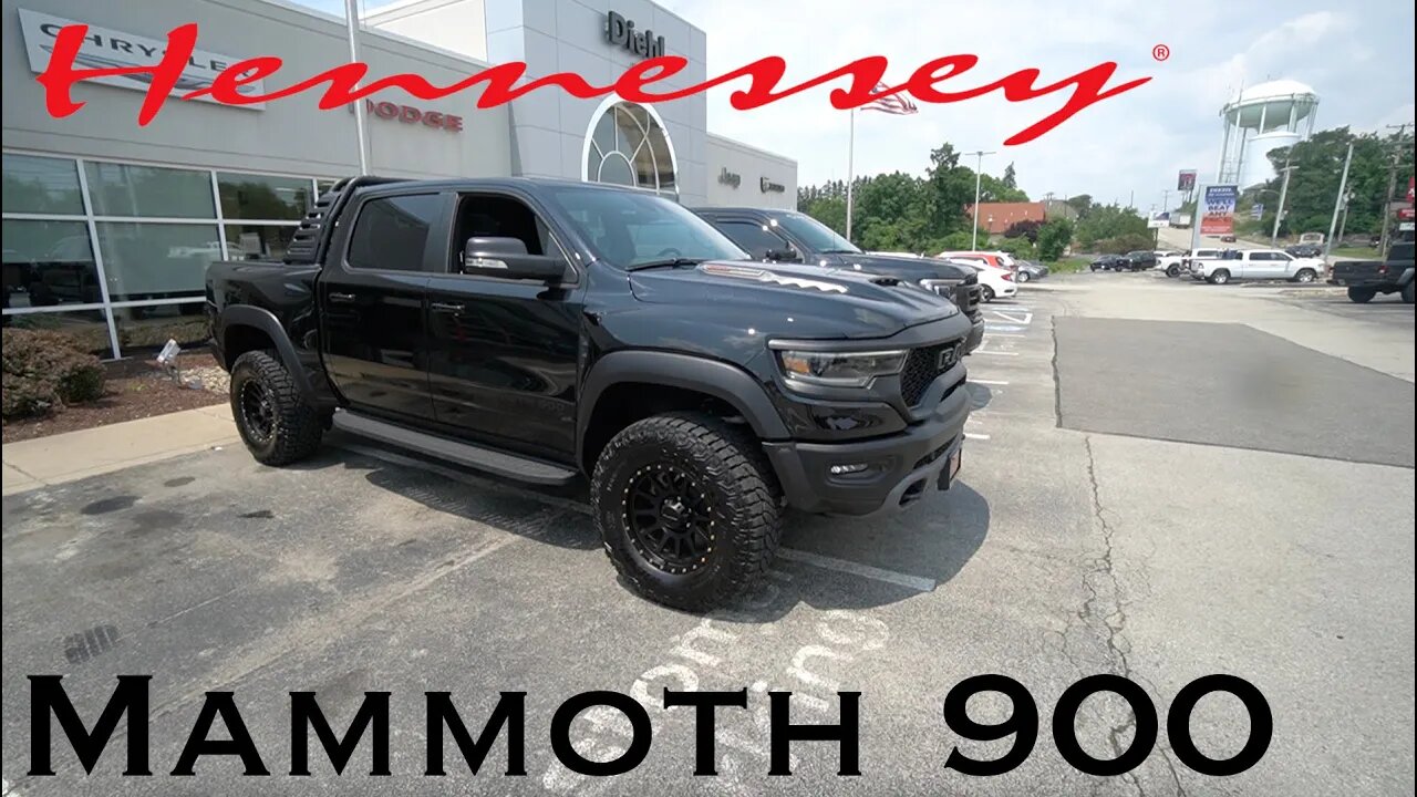 900 Unforgiving American HP! Dodge Ram TRX Mammoth 900!