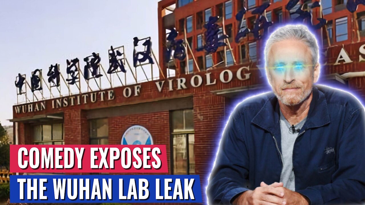 DID JON STEWART JUST SAVE COMEDY? WATCH HIM HILARIOUSLY EXPOSE THE WUHAN LAB FOR CREATING COVID