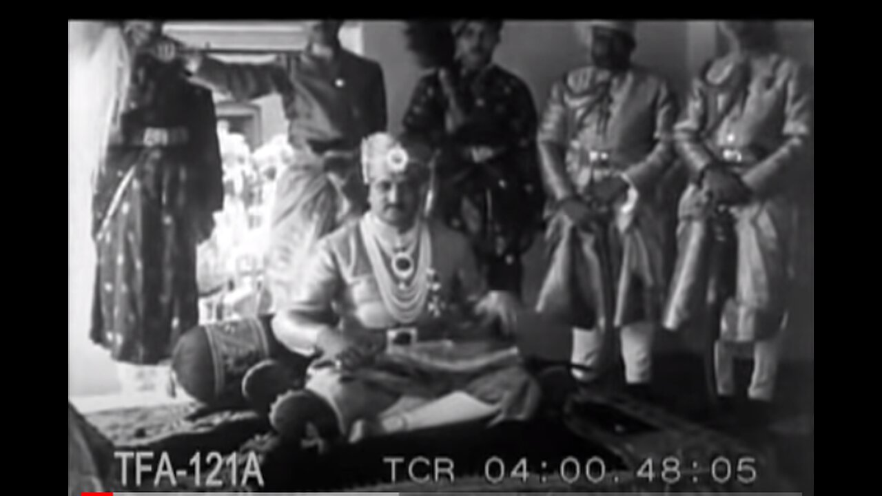 An Indian Durbar, 1926 -Coronation of Sir Hari Singh as Maharajah of Kashmir