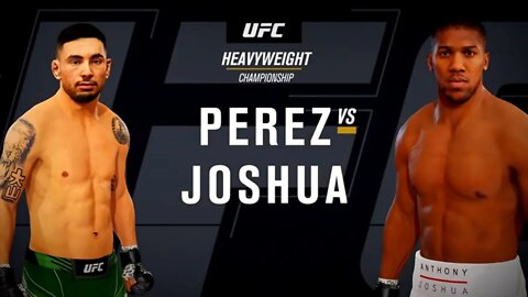 EA Sports UFC 4 Gameplay Anthony Joshua vs Alex Perez