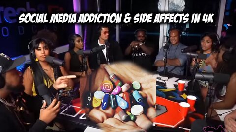 How DJ Akademiks vs Deep voice lady on Fresh & Fit is linked to social media addiciton #fyp