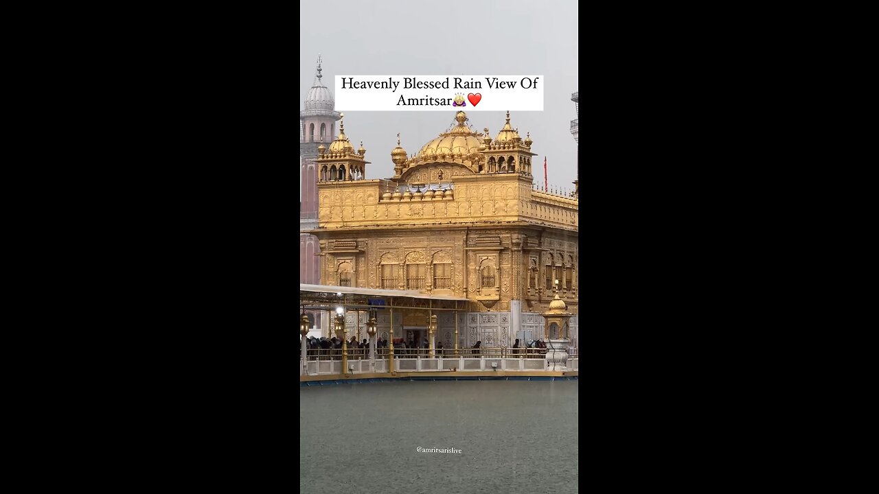 Heavy rainfall at amritsar