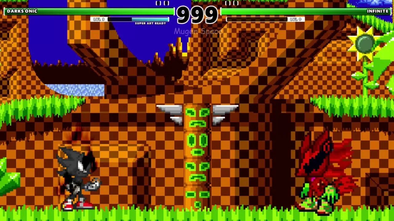 Dark Sonic & Metal Sonic VS Infinite & Mephiles I Sonic Battle Rematch