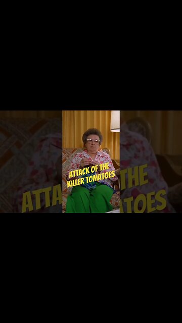 ‼️Danger. What’s your guilty pleasure? #AttackoftheKillerTomatoes #shorts #vegan #Gardening