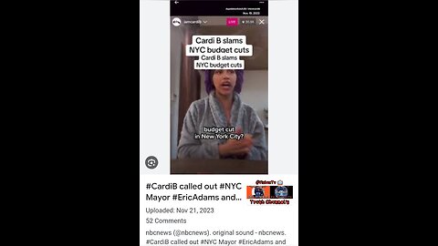 Cardi B Slams NYC Budget CUTS... #VishusTv 📺