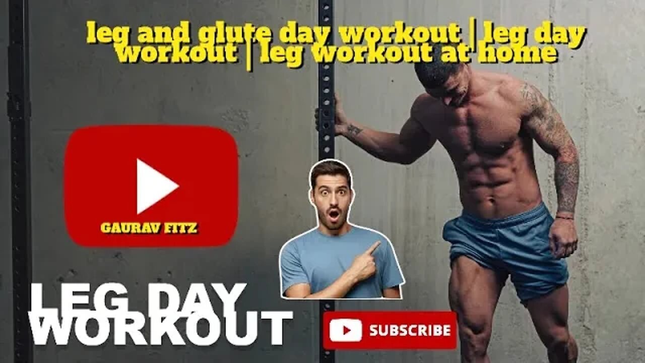 How to Train Legs | Most Effective LegsWorkout | @GauravFitz11