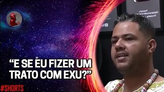 “SE EXU ACEITAR, ELE VAI…” com Pai Lucas (Candomblé) | Planeta Podcast (Sobrenatural) #shorts