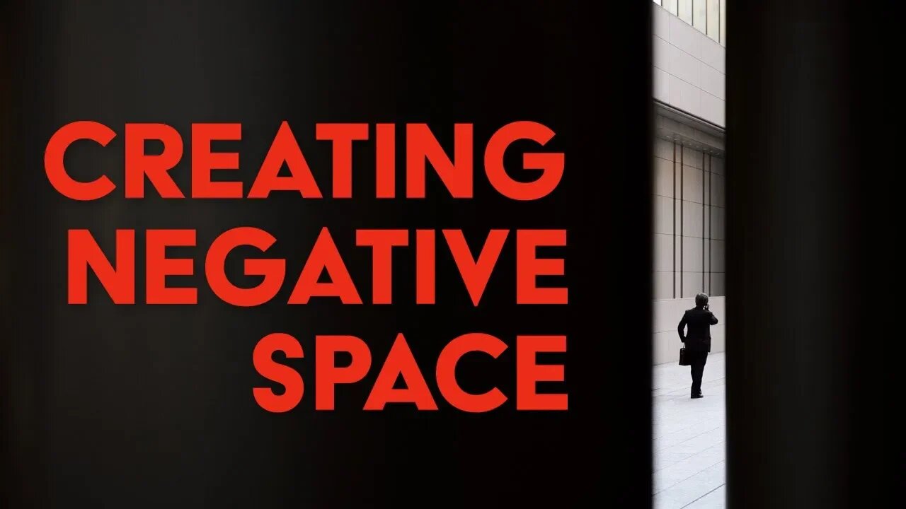 How to Create Negative Space - Street Photography Tutorial