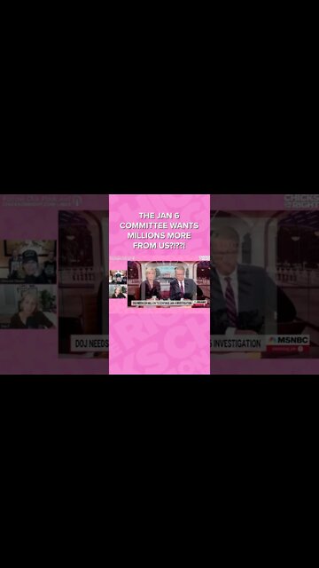 The Jan. 6th committee has a lot of nerve asking for this much money!