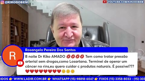 Tratamento 100% natural para ajudar no câncer e hipertensão arterial Pressão alta ZAP 15-99644-8181