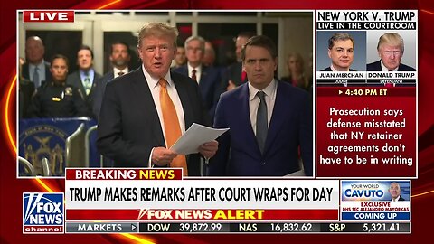 Trump: The White House 'Is Trying This Case'