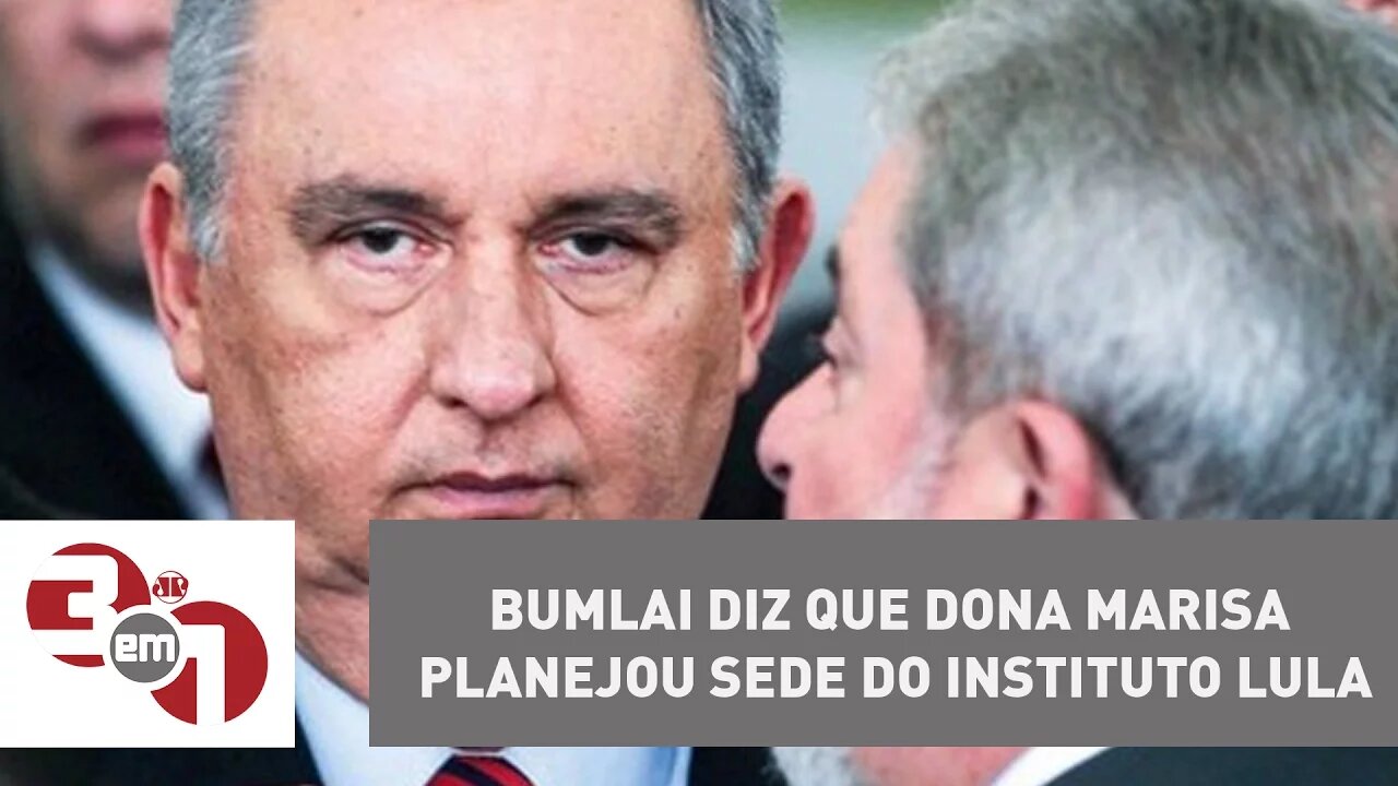 José Carlos Bumlai diz que dona Marisa planejou sede do Instituto Lula