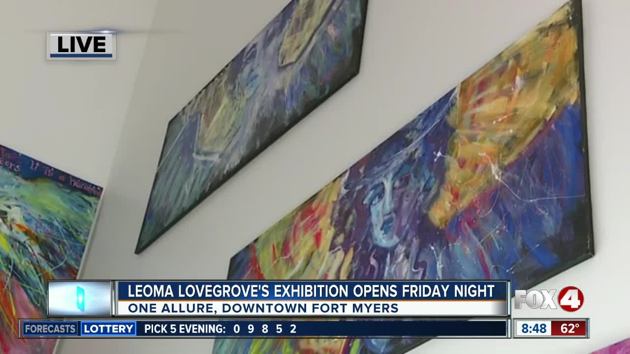 Leoma Lovegrove opens new exhibition in Downtown Fort Myers on Friday