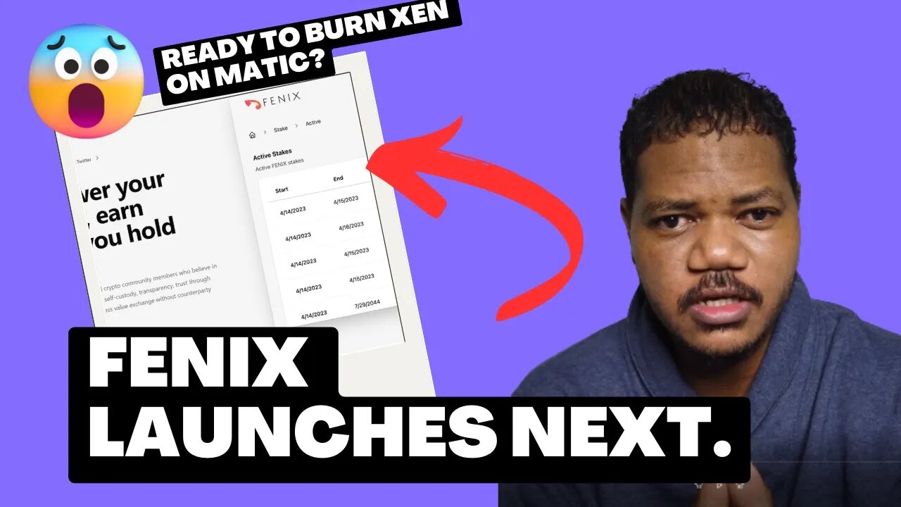 Fenix Launches Tomorrow On Matic. How Many Matic XEN MXEN Will You Burn. Can $MXEN 100X?