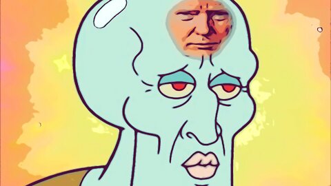 The Ultimate Donald Trump Hansome Squidward Meme!