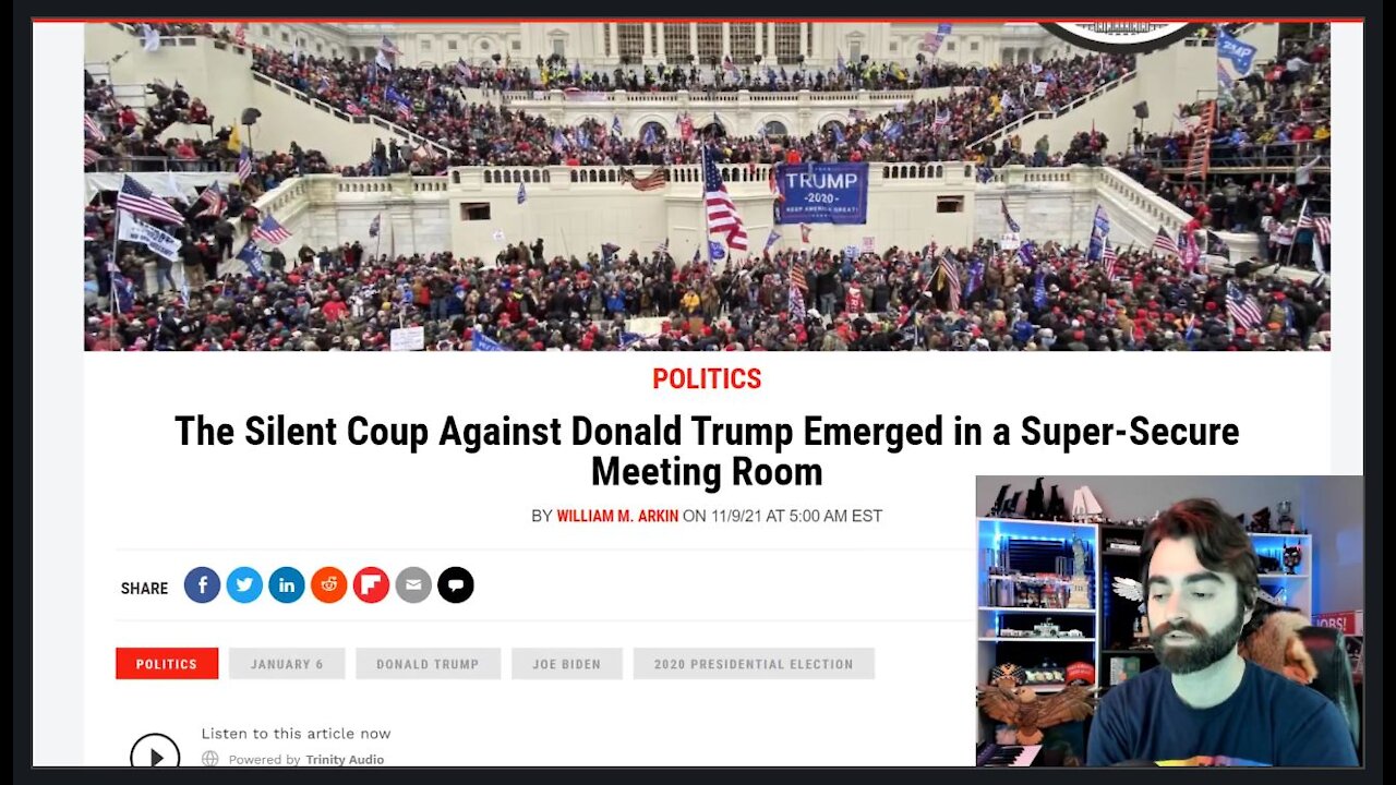 REMINDER: National Security Officials Led 'Silent Military Coup' Against Donald Trump