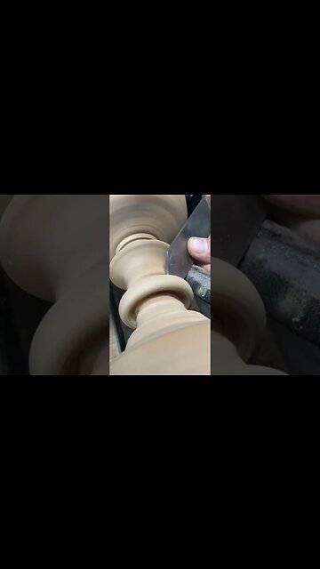 Goblet with captive ring #shorts #woodworking #shortvideo #trending