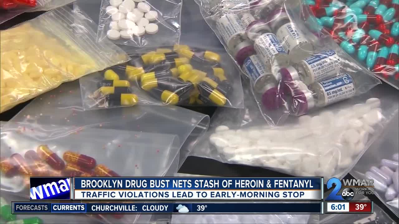 Brooklyn drug bust nets stash of heroin & fentanyl