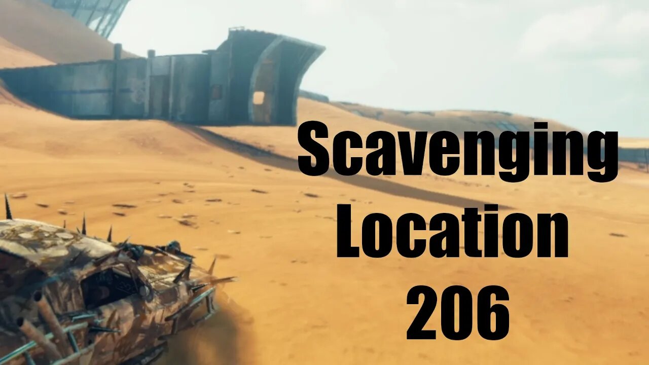 Mad Max Scavenging Location 206