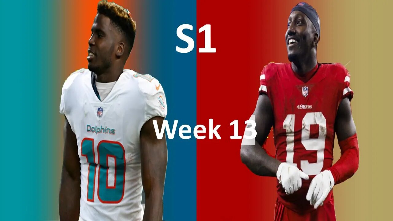 Madden Nfl 23 49ers Vs Dolphins Simulation Franchise S1 W13 | 4K