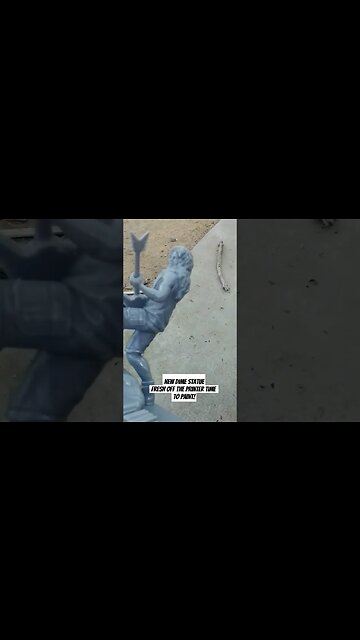 new #dimebagdarrell statue fresh off the #3dprinter! #pantera #3dprinting #metal #music #guitar